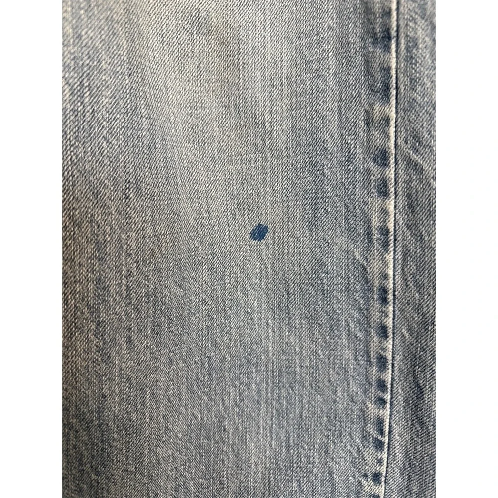 Hilfiger Brand Freedom Relaxed Denim Mens Jeans 34x32 Y2K Distressed Timeless